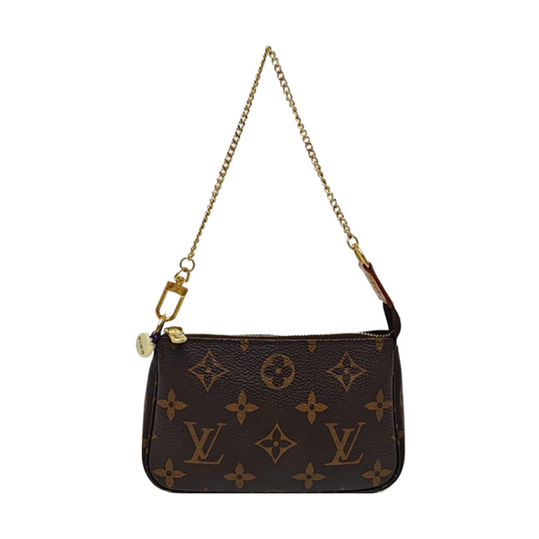 ACCESSOIRES Mini Monogram Coated Canvas Brown