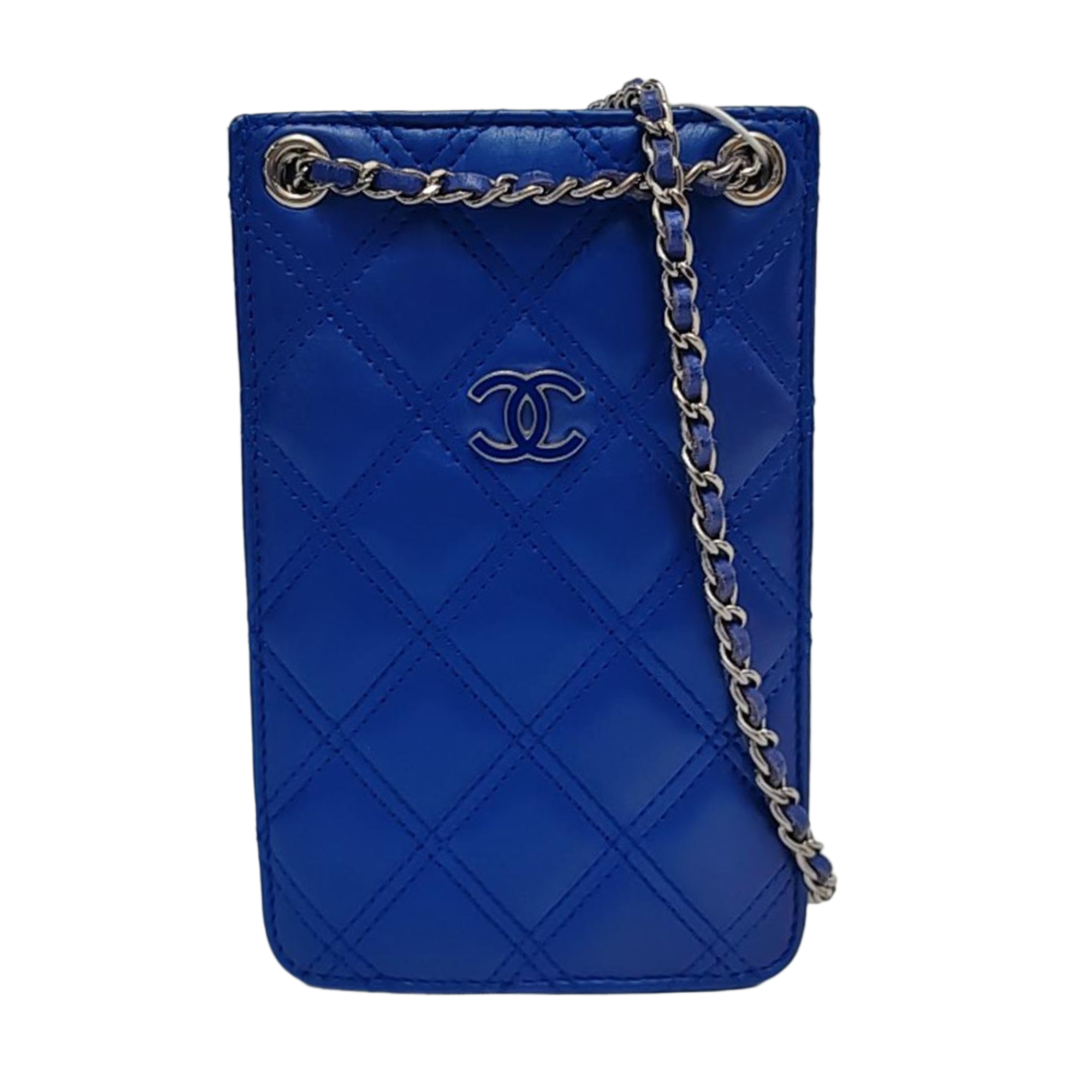 Quilted Calfskin Blue