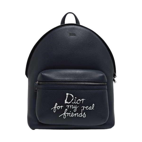 Calfskin Backpack Blue