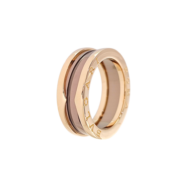B.ZERO1 18k Rose Gold Ring EU 59