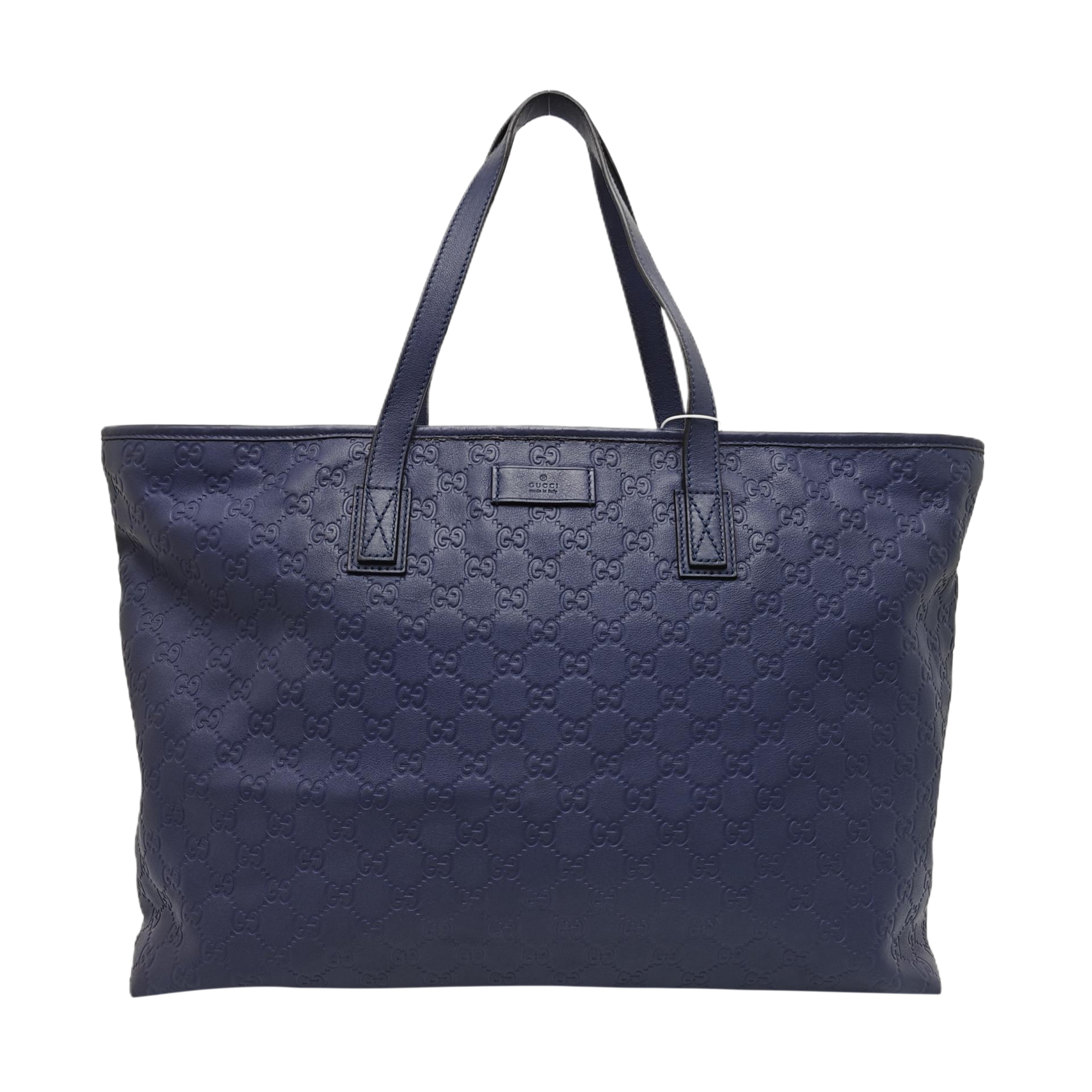 GG Imprime Monogram Calfskin Blue