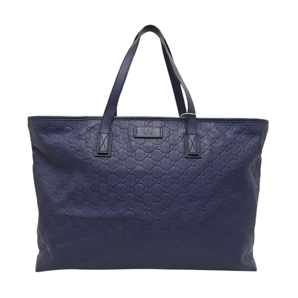 GG Imprime Monogram Calfskin Blue