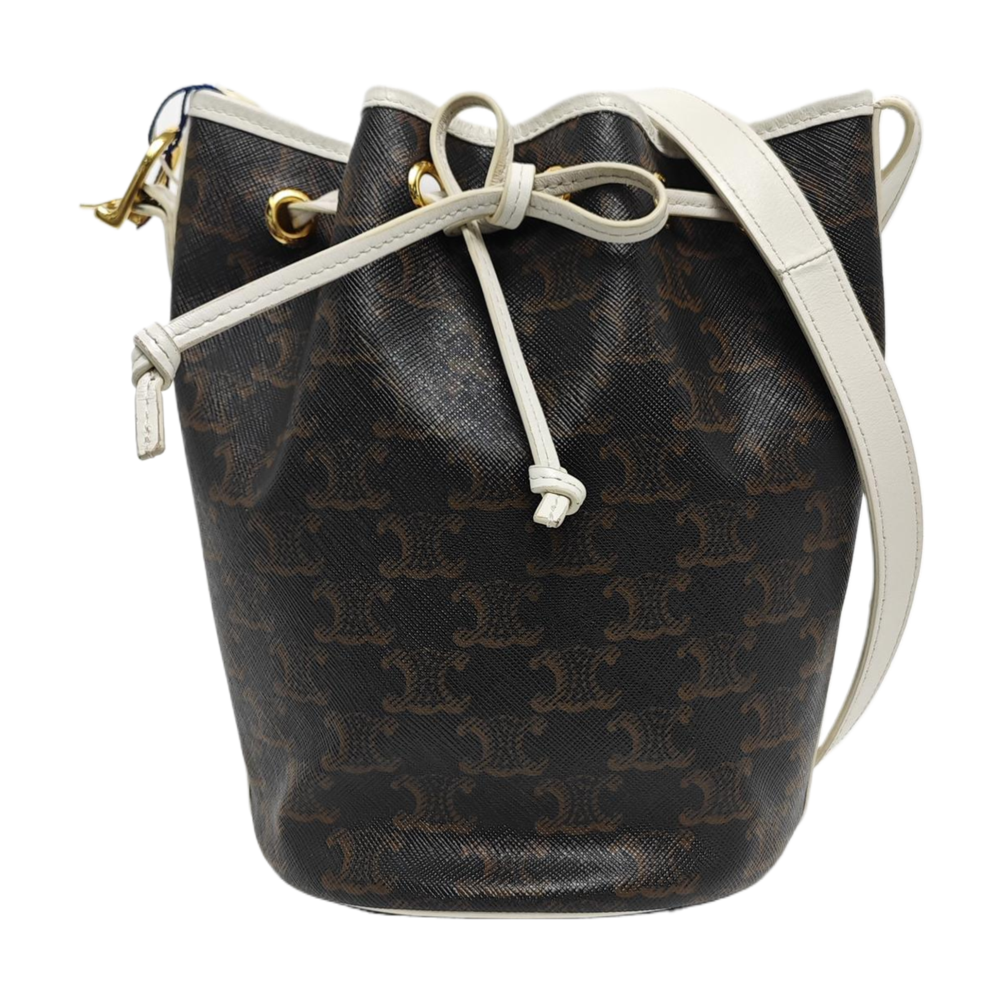 Coated Canvas Small Brown