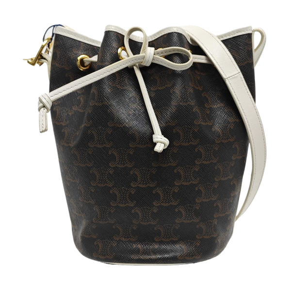 Coated Canvas Small Brown
