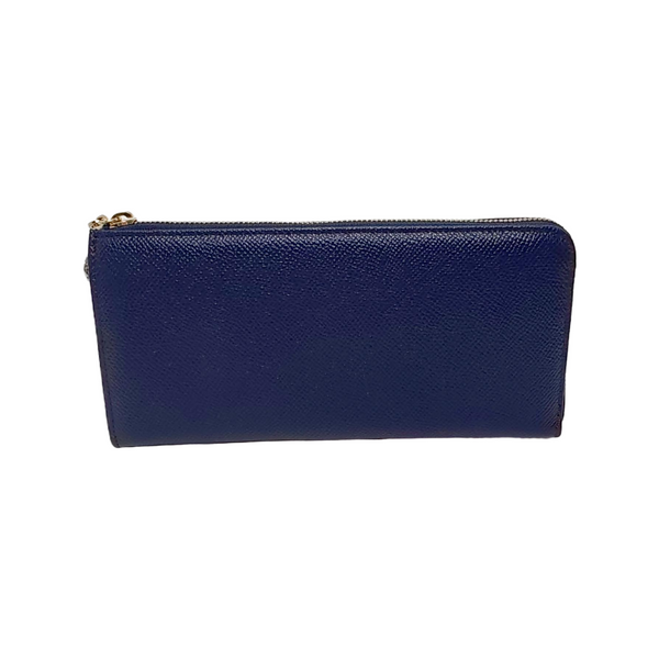 Calfskin Blue Wallet