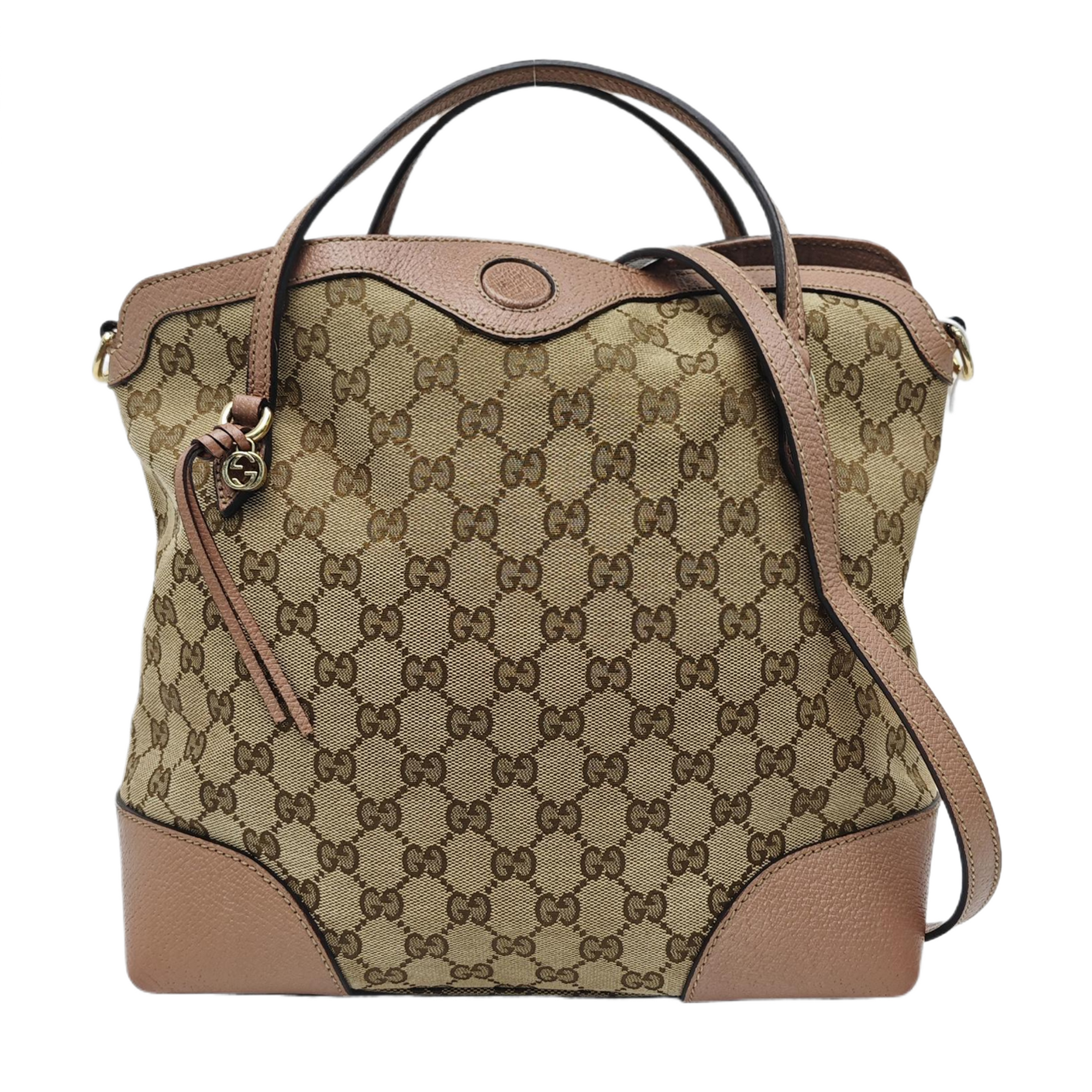 Jockey Monogram Canvas Beige