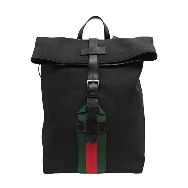 Fabric Backpack Black