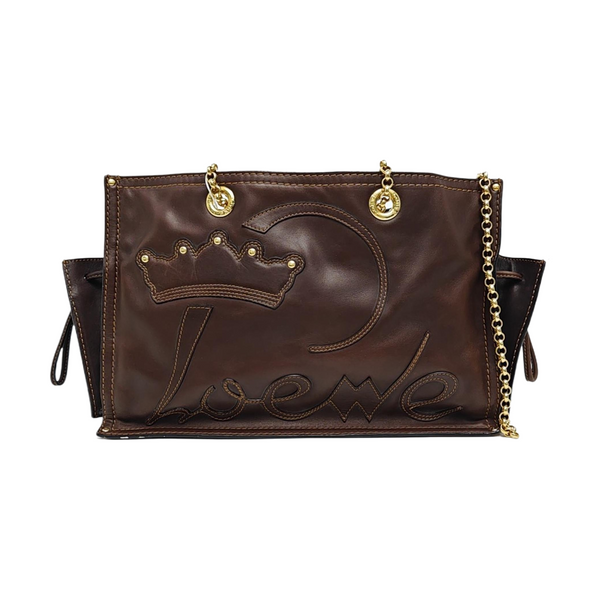 Calfskin Tote Bag Brown