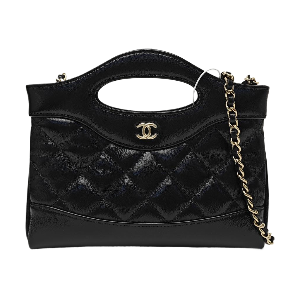 CHANEL 31 Quilted Lambskin Black