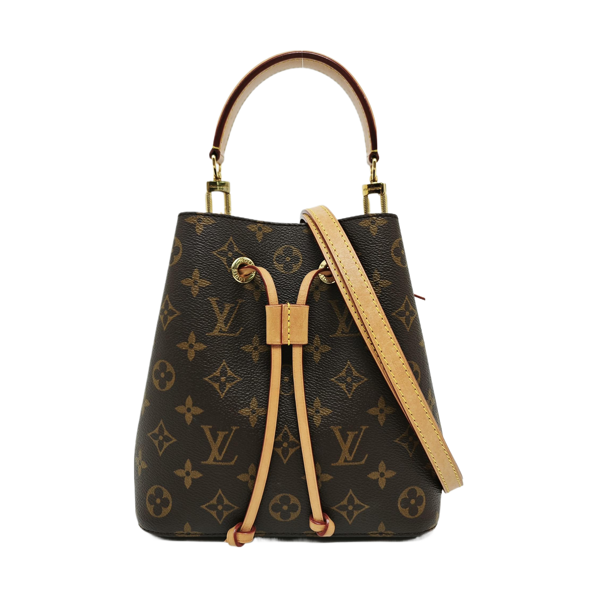NÉONOÉ BB Monogram Coated Canvas Brown