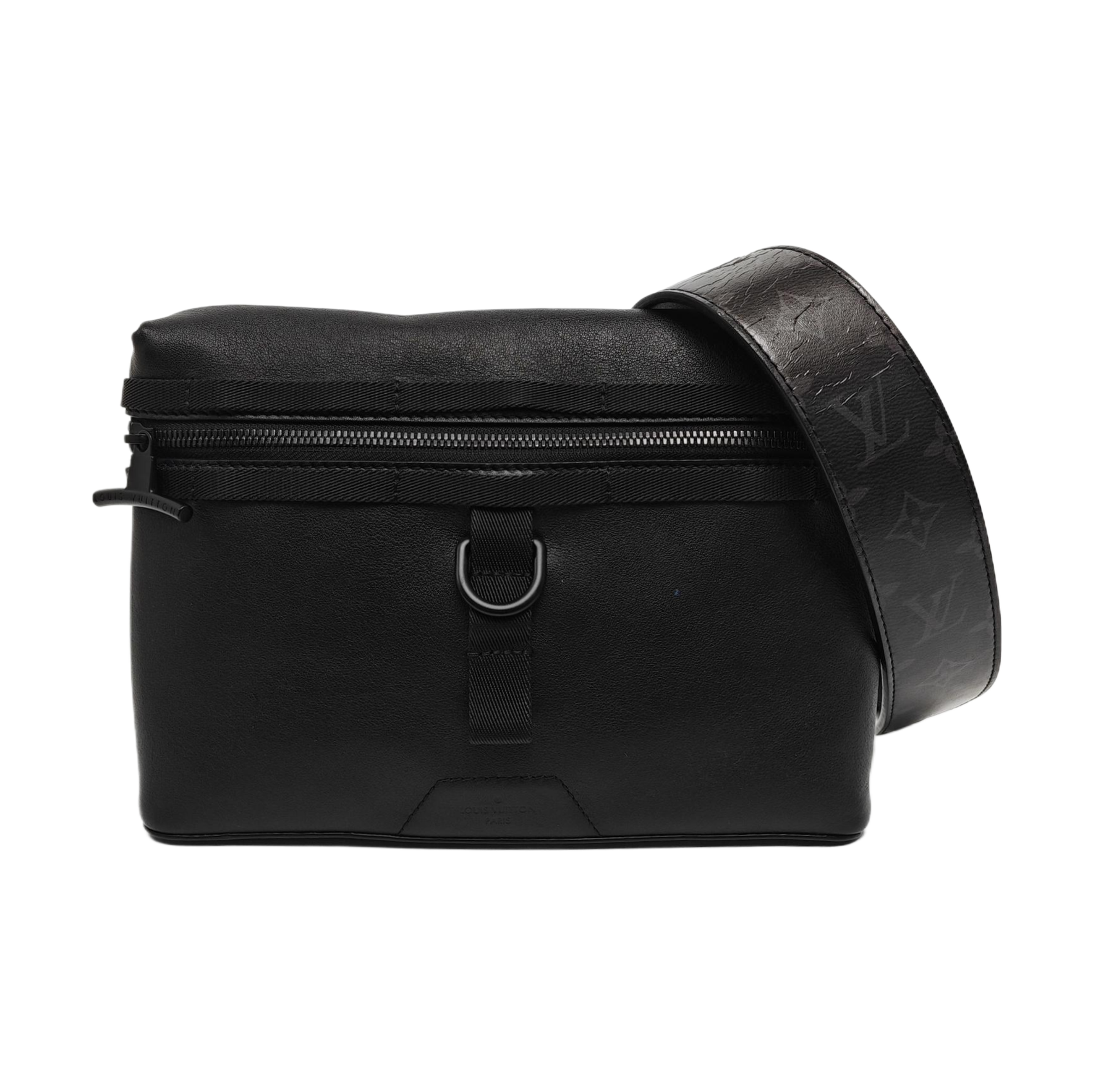 Calfskin Shoulder Bag PM Black