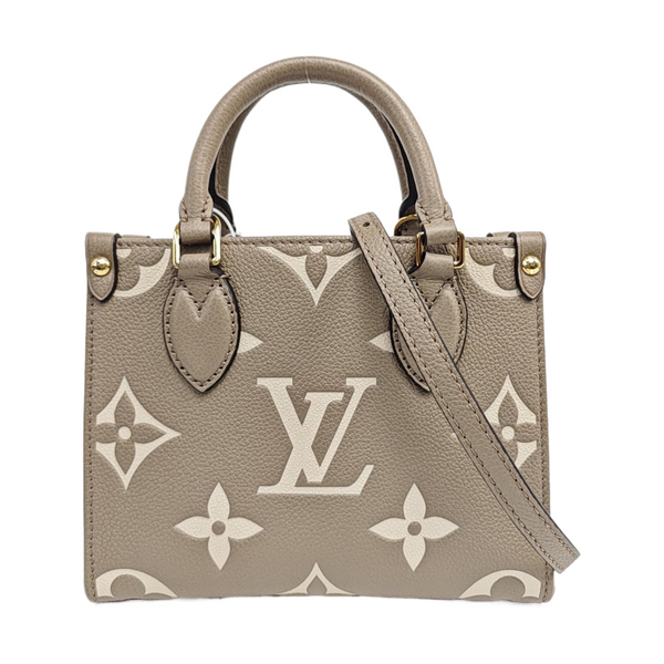 ONTHEGO BB Monogram Calfskin Gray