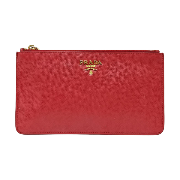 Calfskin Wallet Red