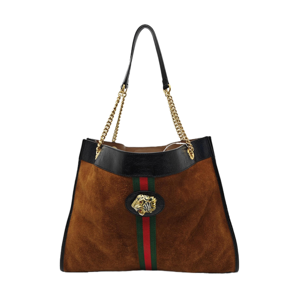 Rajah Large Suede Brown