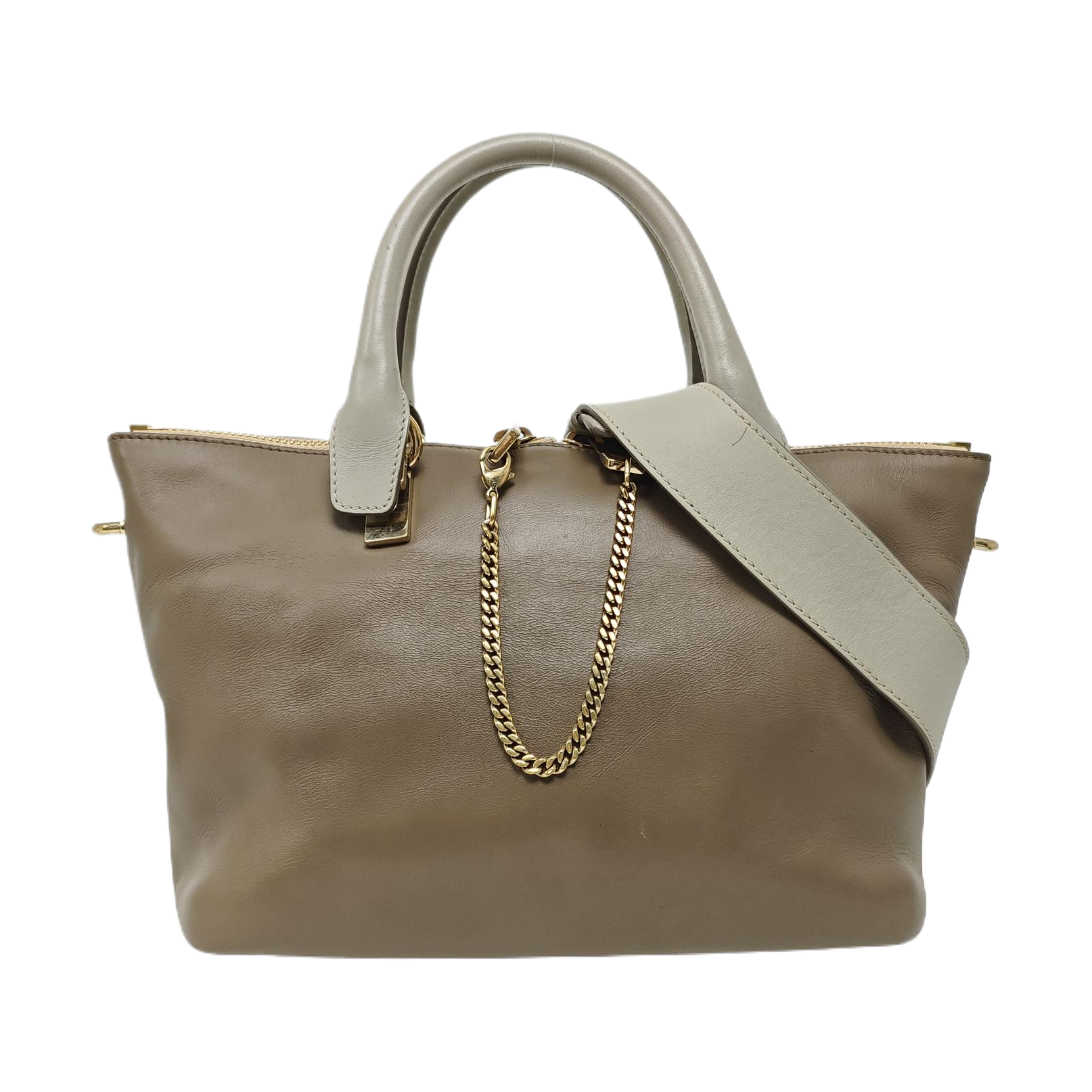 Calfskin Tote Bag Gray