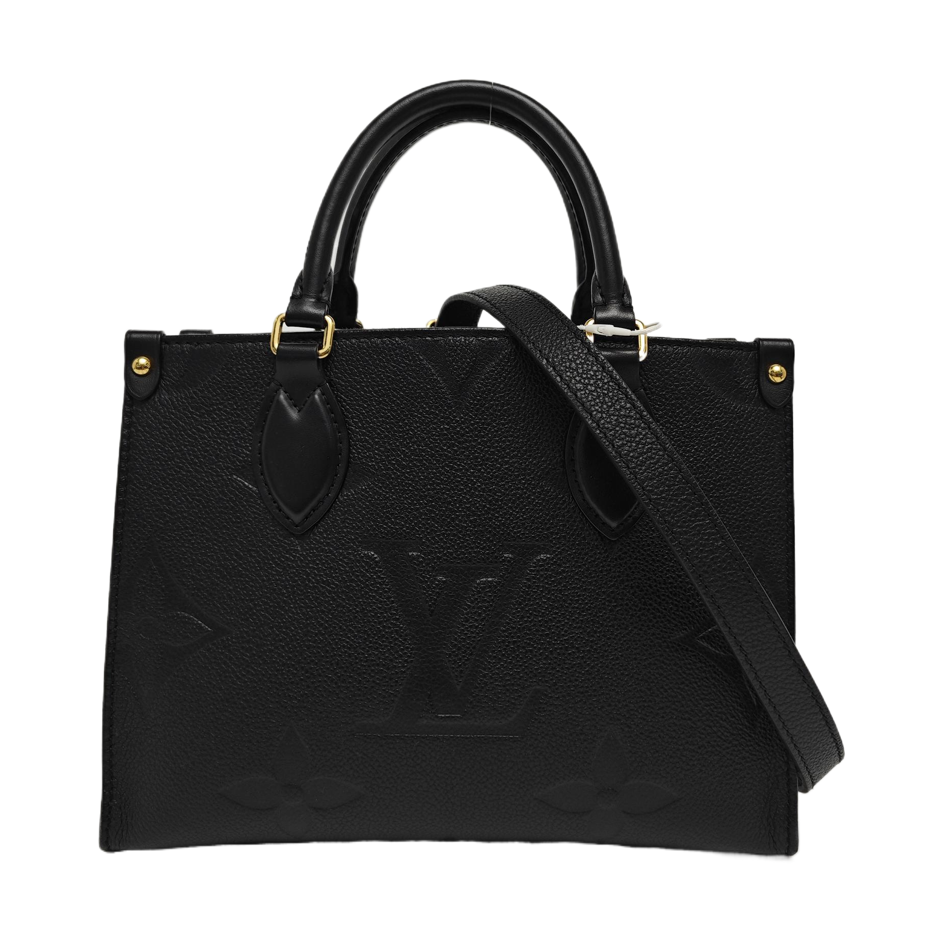 ONTHEGO PM Monogram Calfskin Black