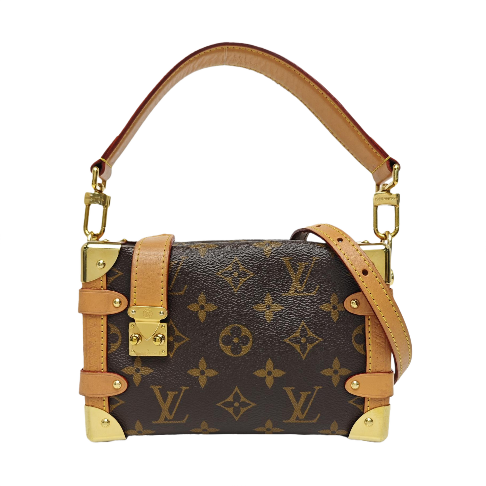 SIDE TRUNK PM Monogram Coated Canvas Brown