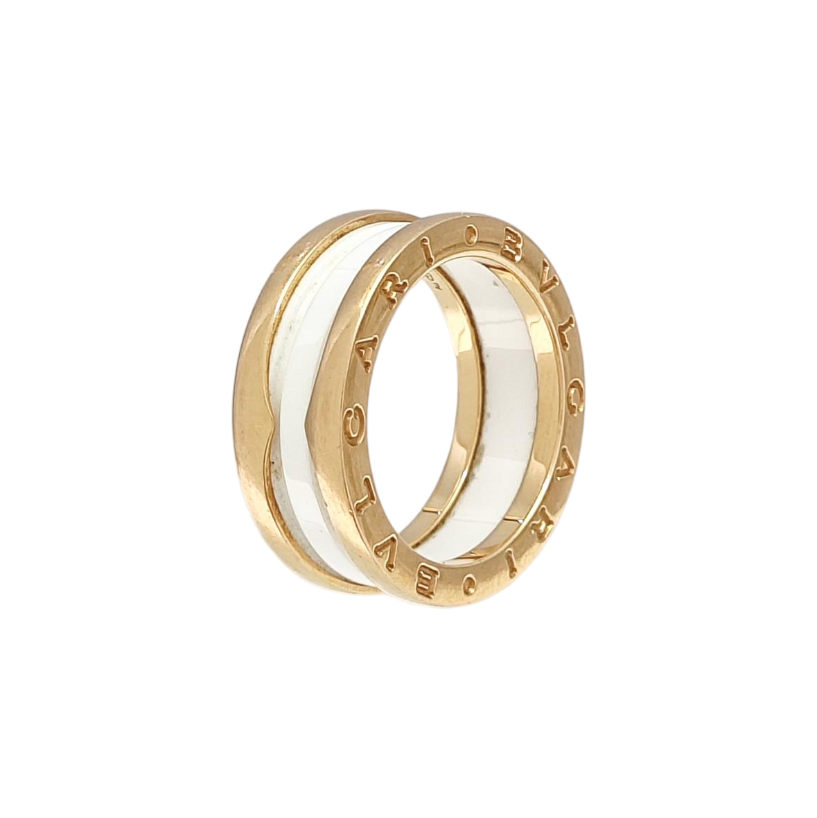 B.ZERO1 18k Rose Gold Ring EU 54