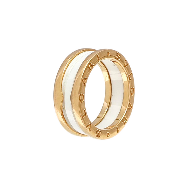 B.ZERO1 18k Rose Gold Ring EU 54