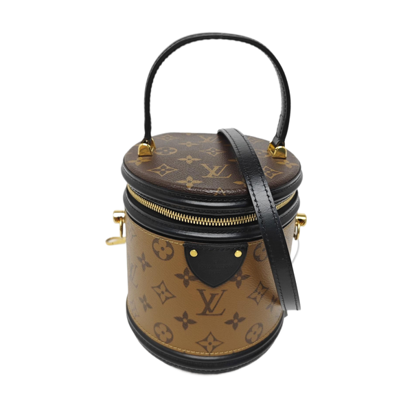 CANNES PM Monogram Coated Canvas Brown