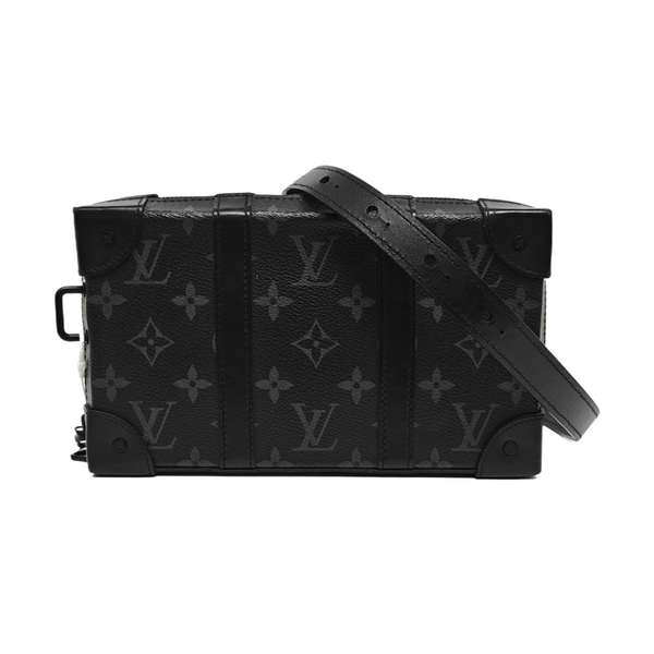 WALLET TRUNK Monogram Coated Canvas Gray