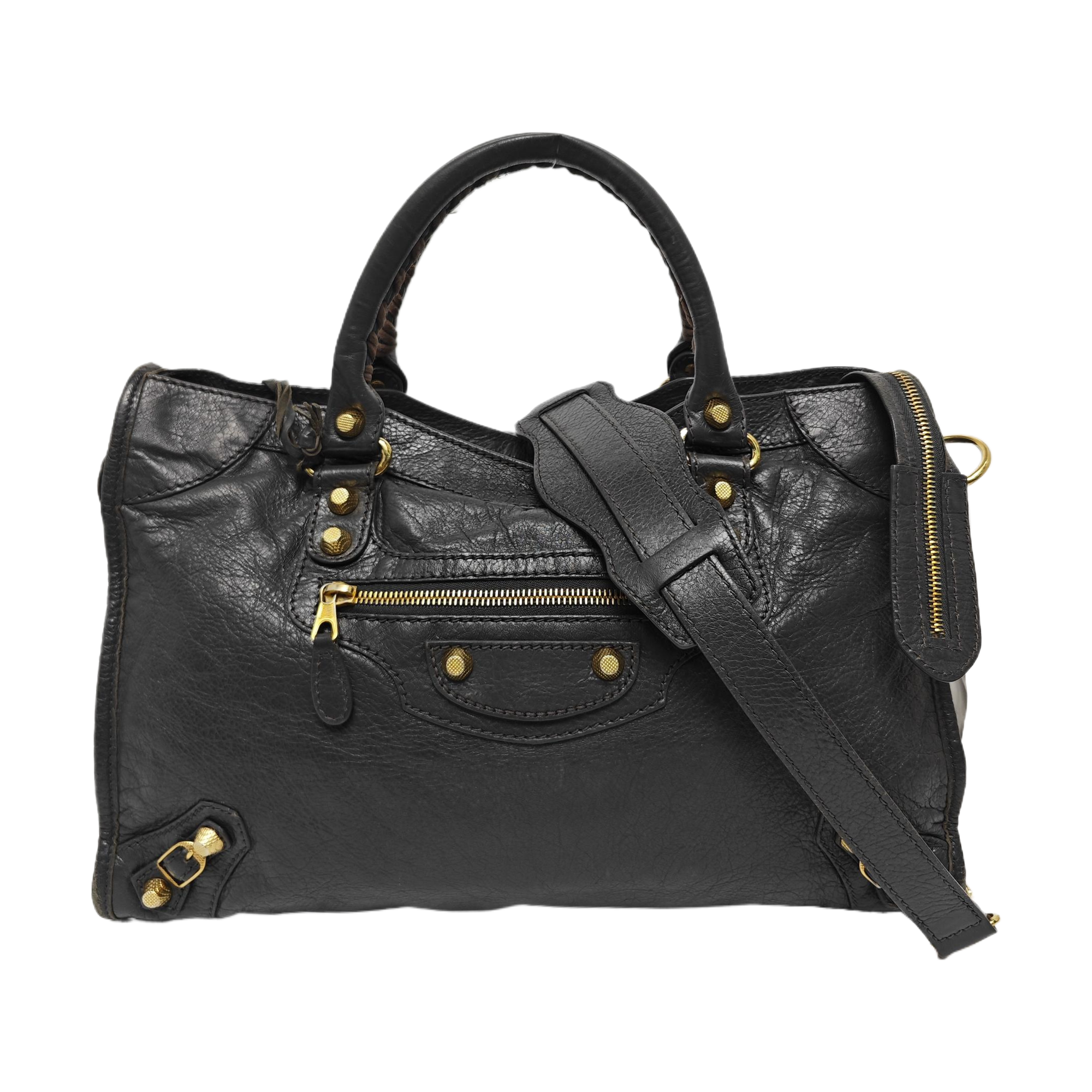 Classic City Medium Lambskin Gray