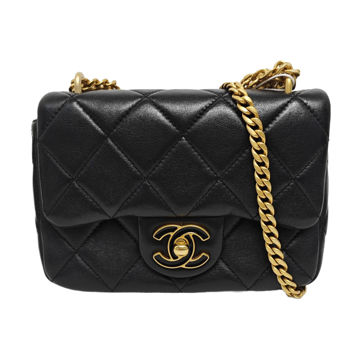 CLASSIC FLAP Small Quilted Lambskin Black