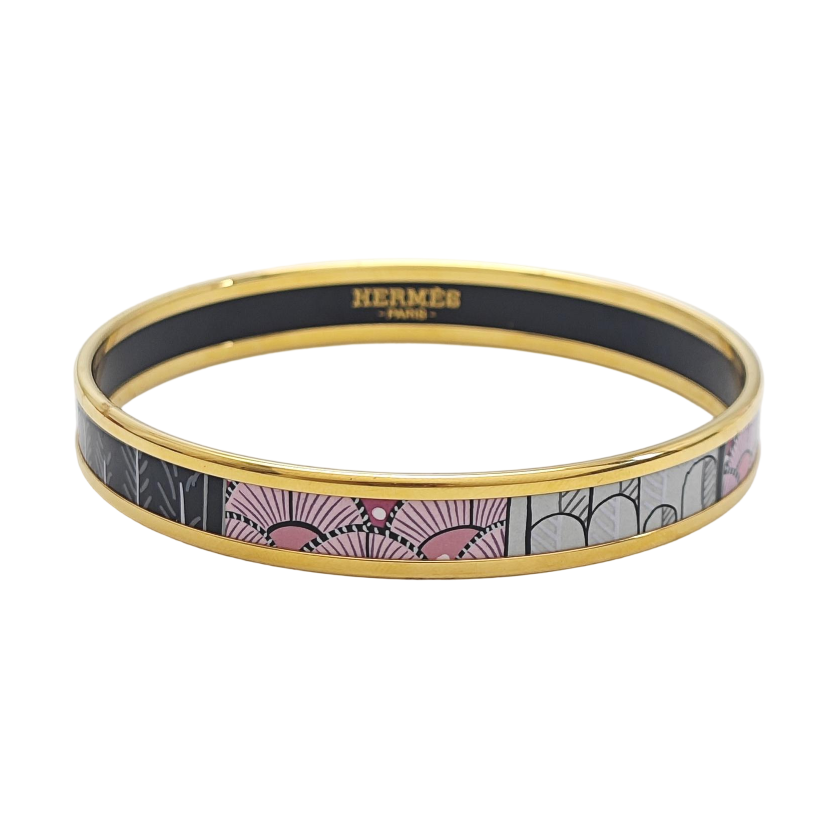 Email Metal Gold Bangle