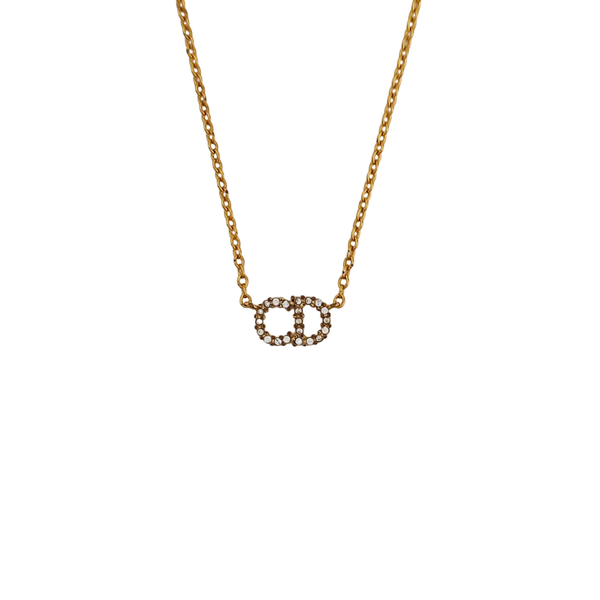 Clair D Lune Metal Gold Necklace