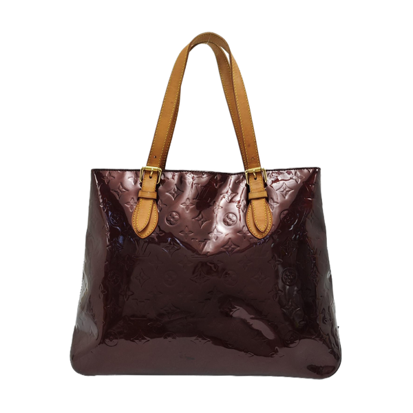 BRENTWOOD Monogram Calfskin Red