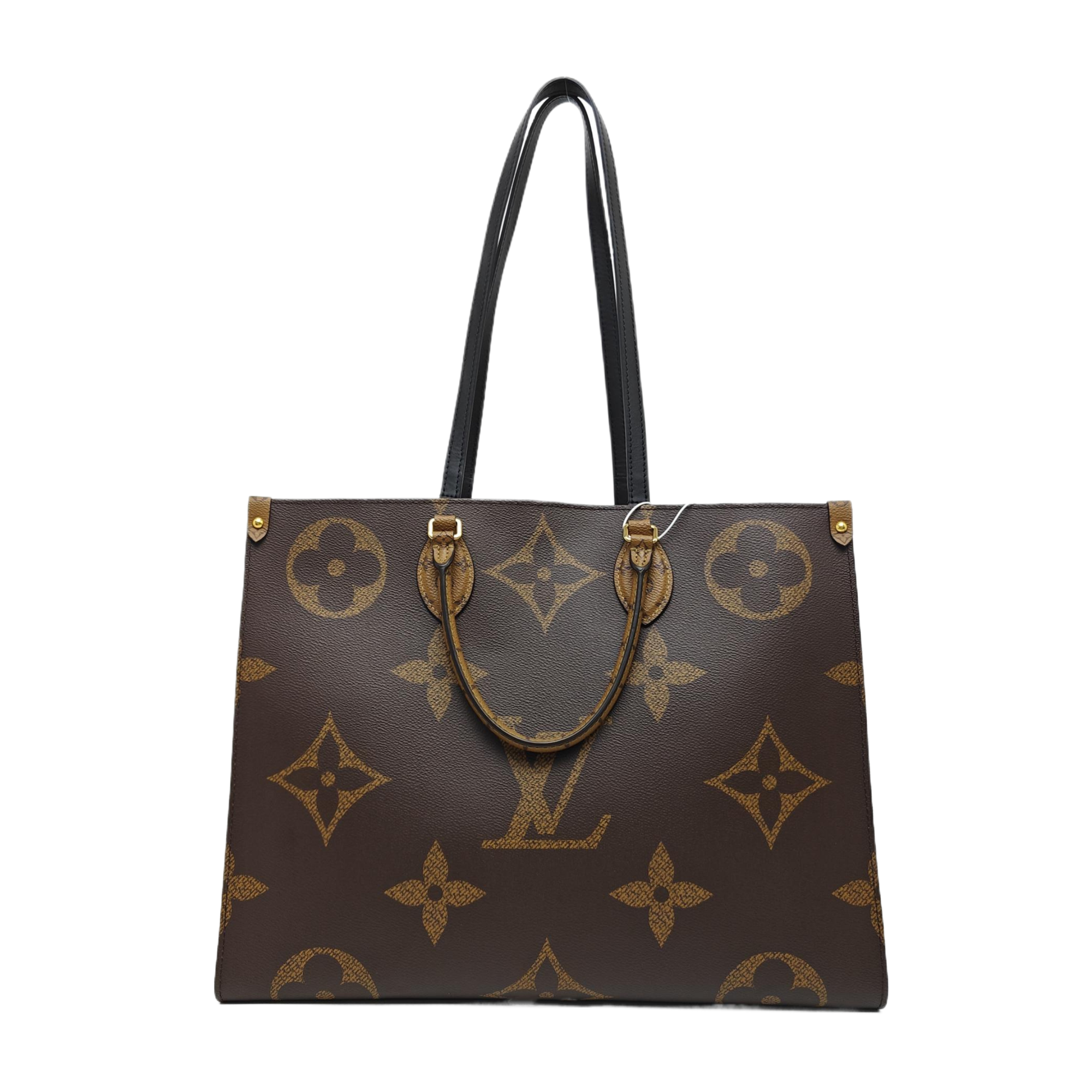 ONTHEGO GM Monogram Coated Canvas Brown