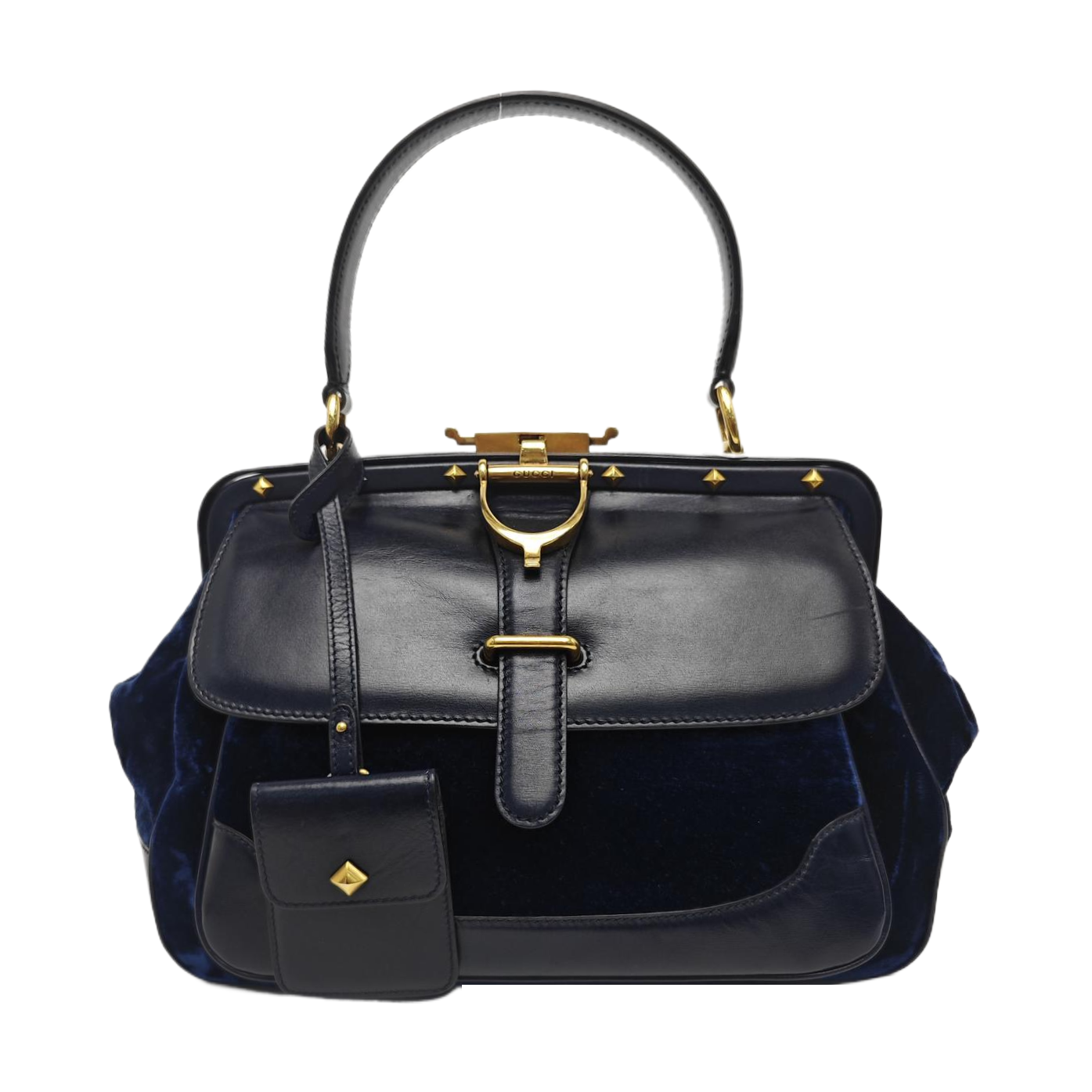 Calfskin Tote Bag Blue