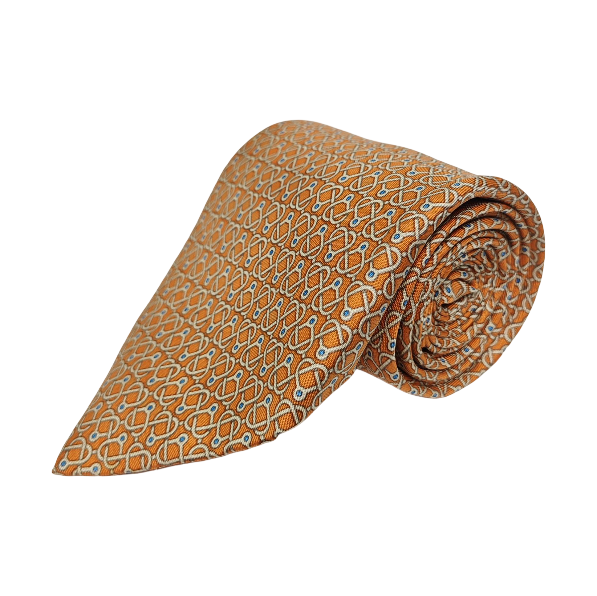 Mulberry Silk Tie Orange
