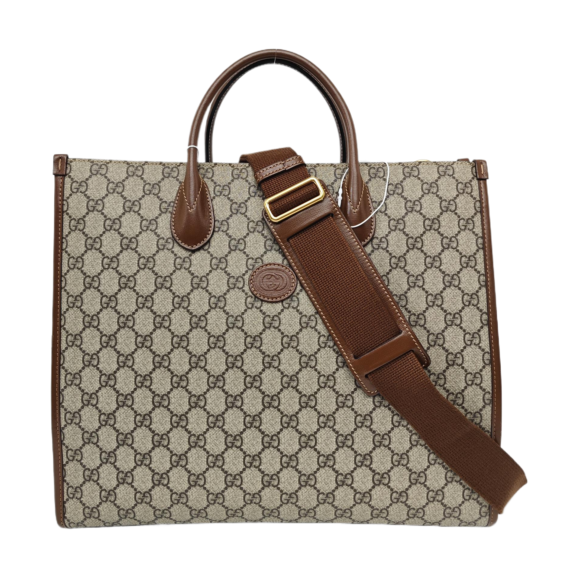 Retro Medium Monogram Coated Canvas Black