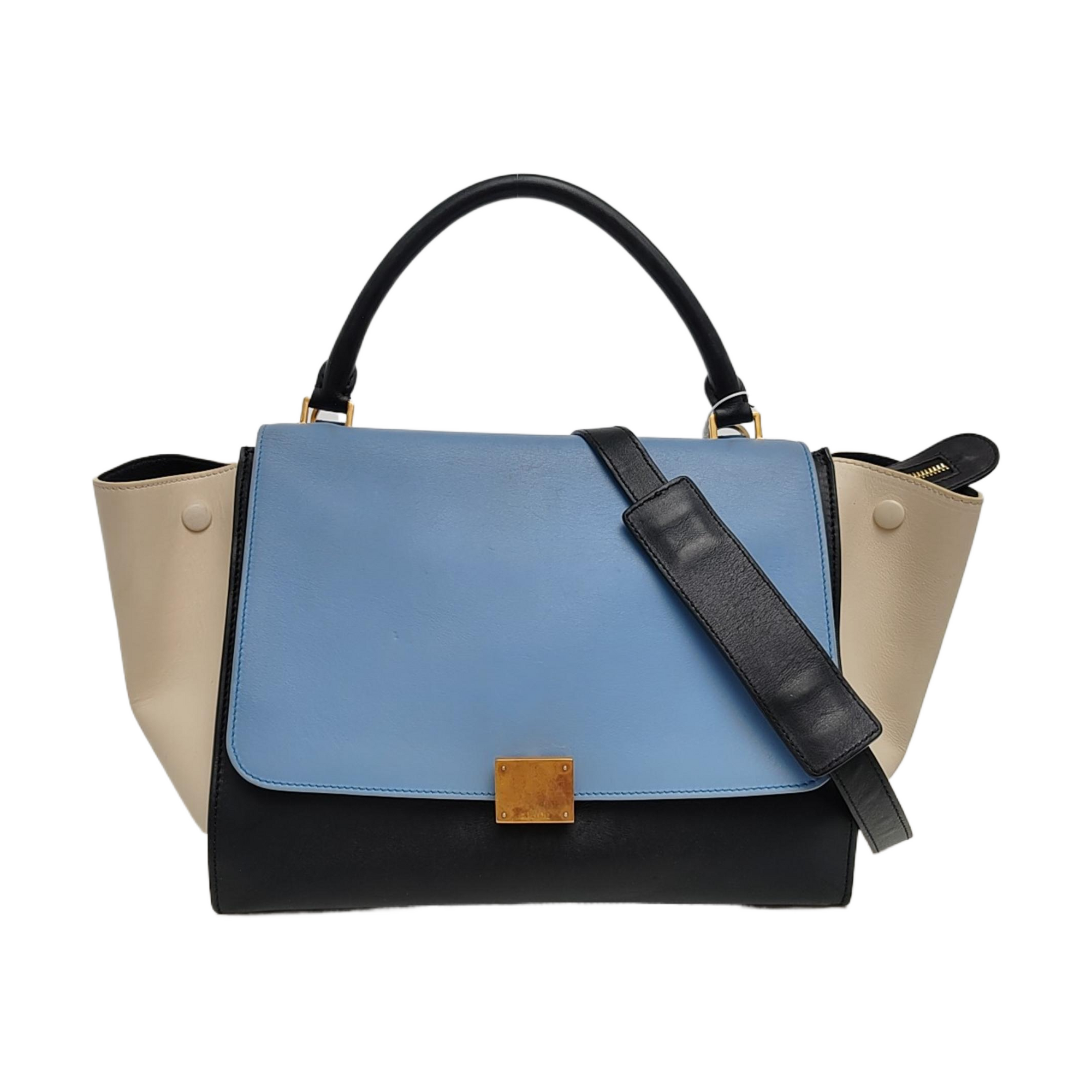TRAPEZE Medium Calfskin Multicolor