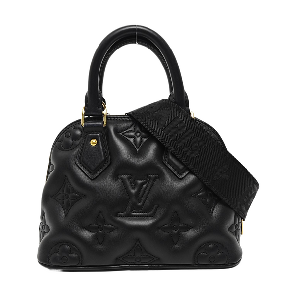 ALMA BB Quilted Calfskin Black