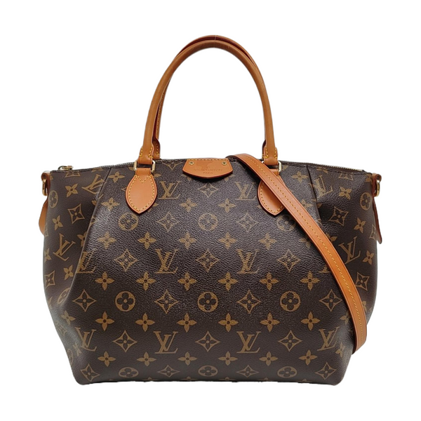 TURENNE GM Monogram Coated Canvas Brown
