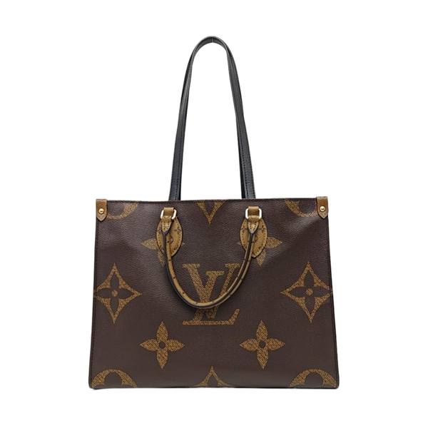 ONTHEGO MM Monogram Coated Canvas Brown