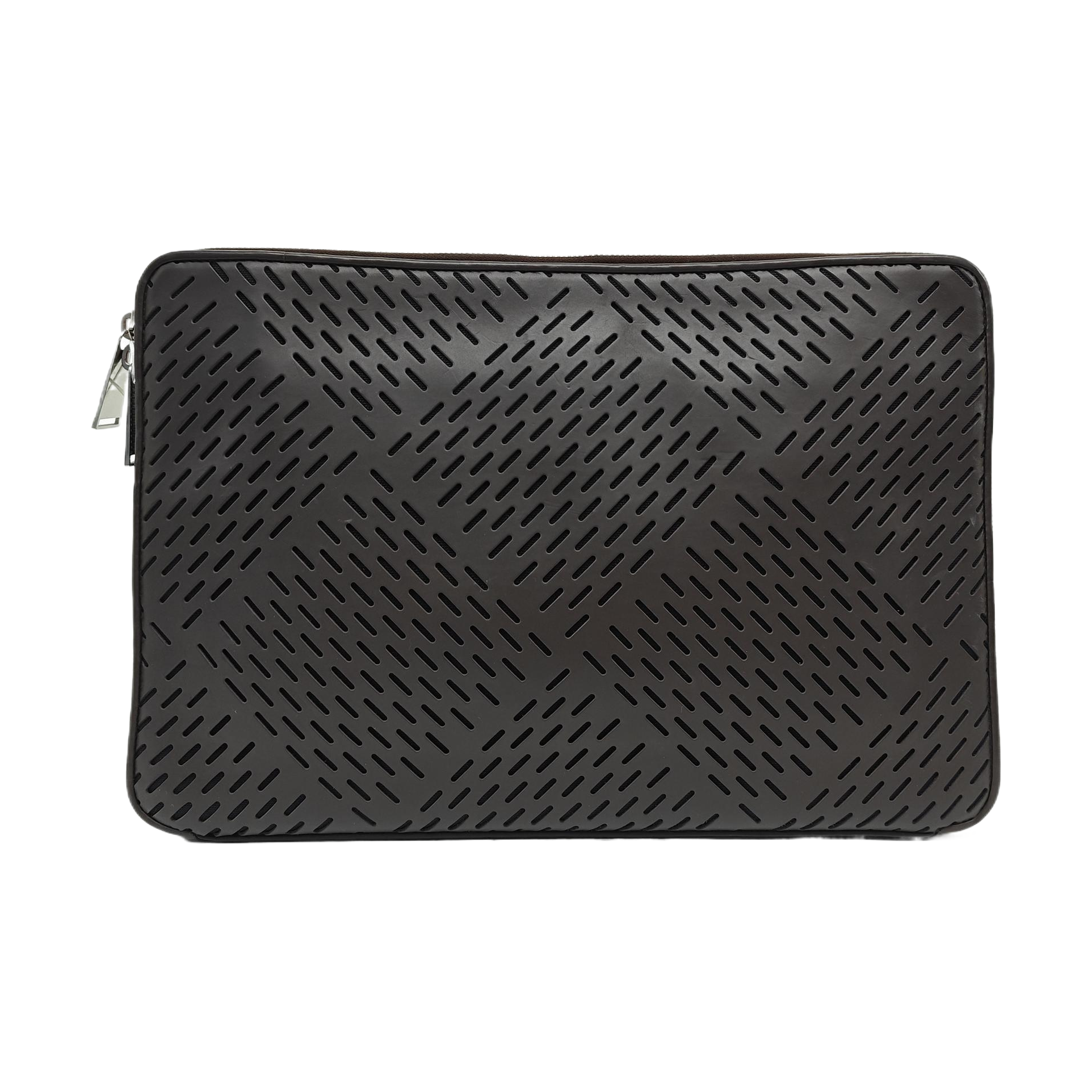 Calfskin Clutch Brown