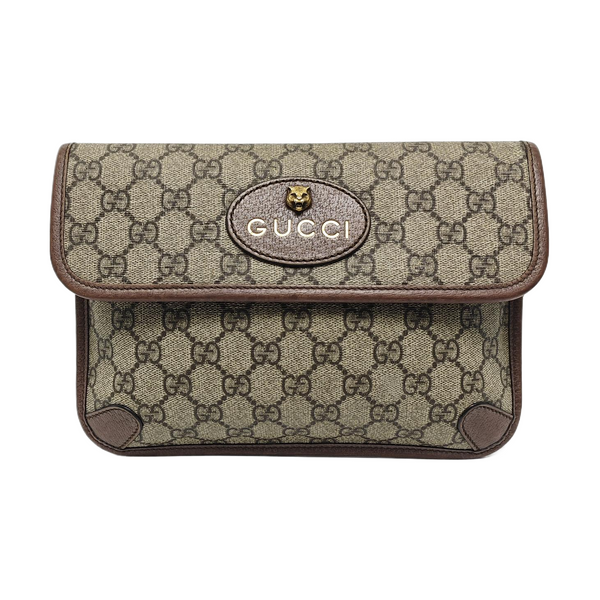 Neo Vintage Monogram Coated Canvas Beige