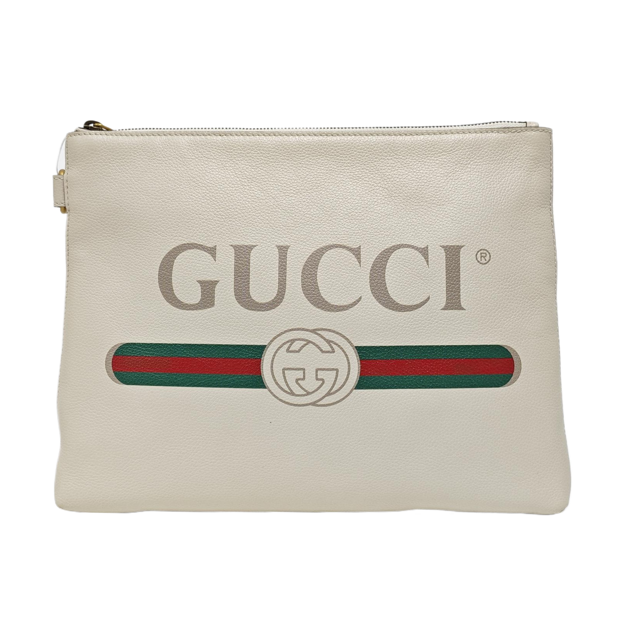 Print Calfskin White