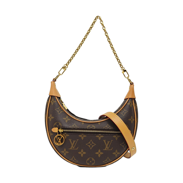 LOOP Monogram Coated Canvas Brown
