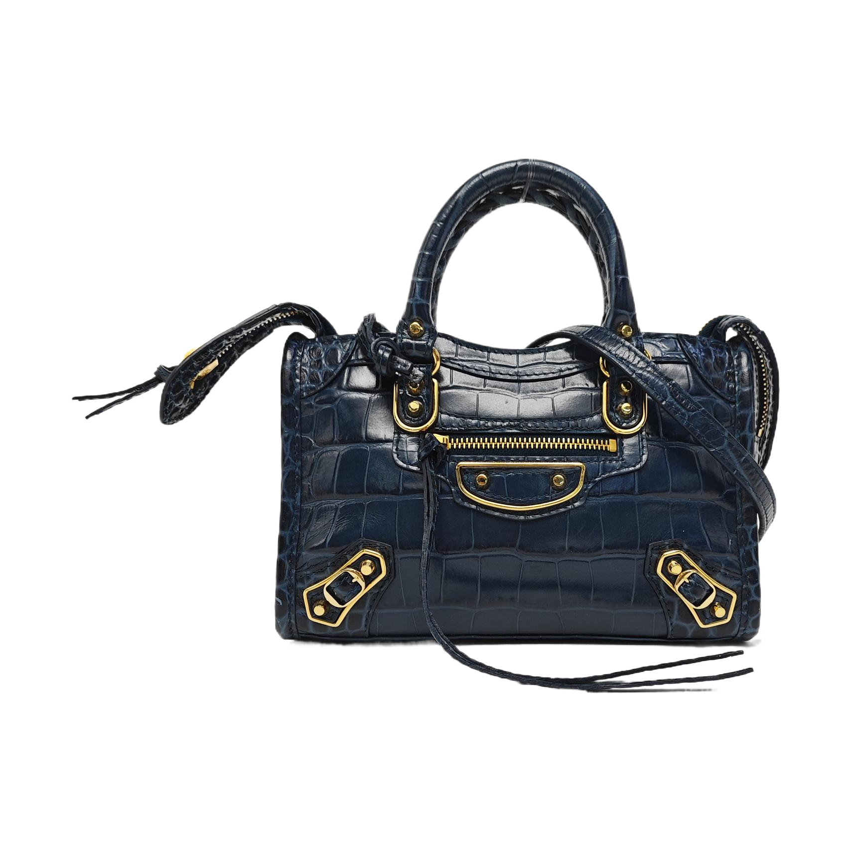 Classic City Calfskin Blue