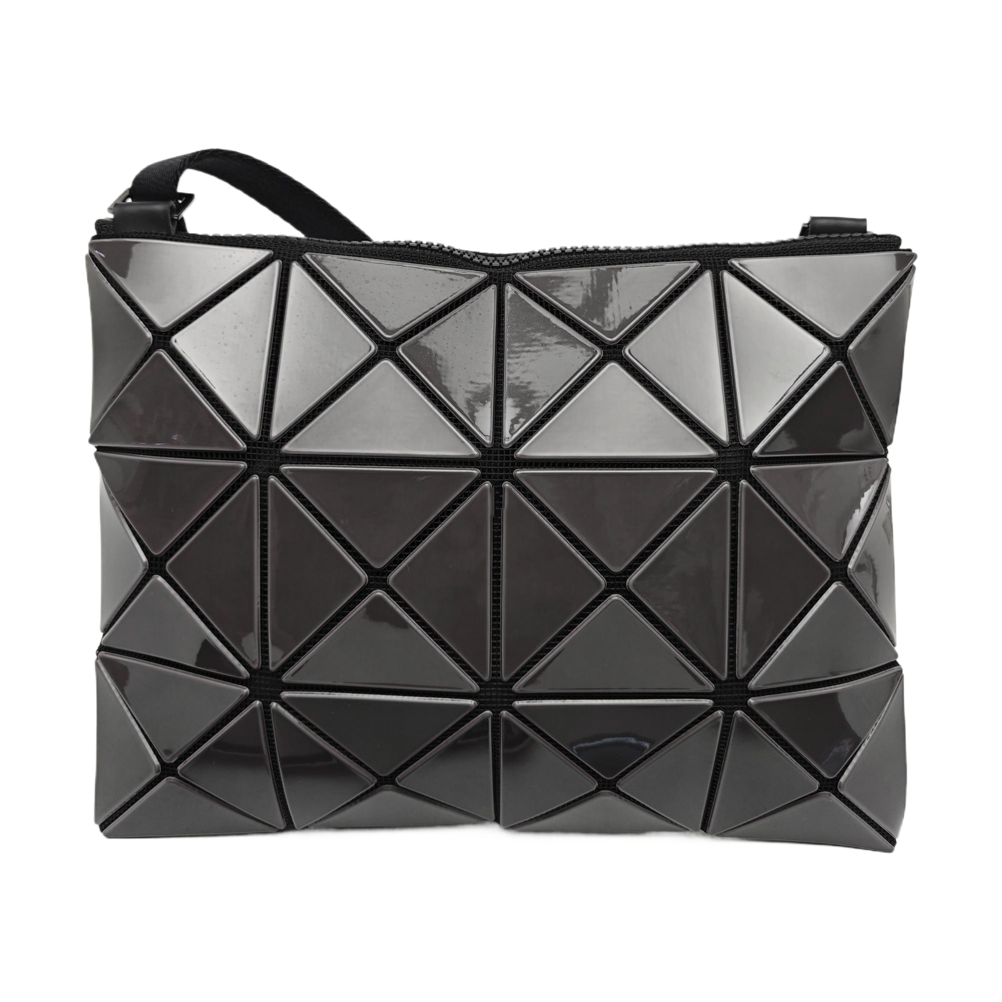 Special Material Shoulder Bag Gray