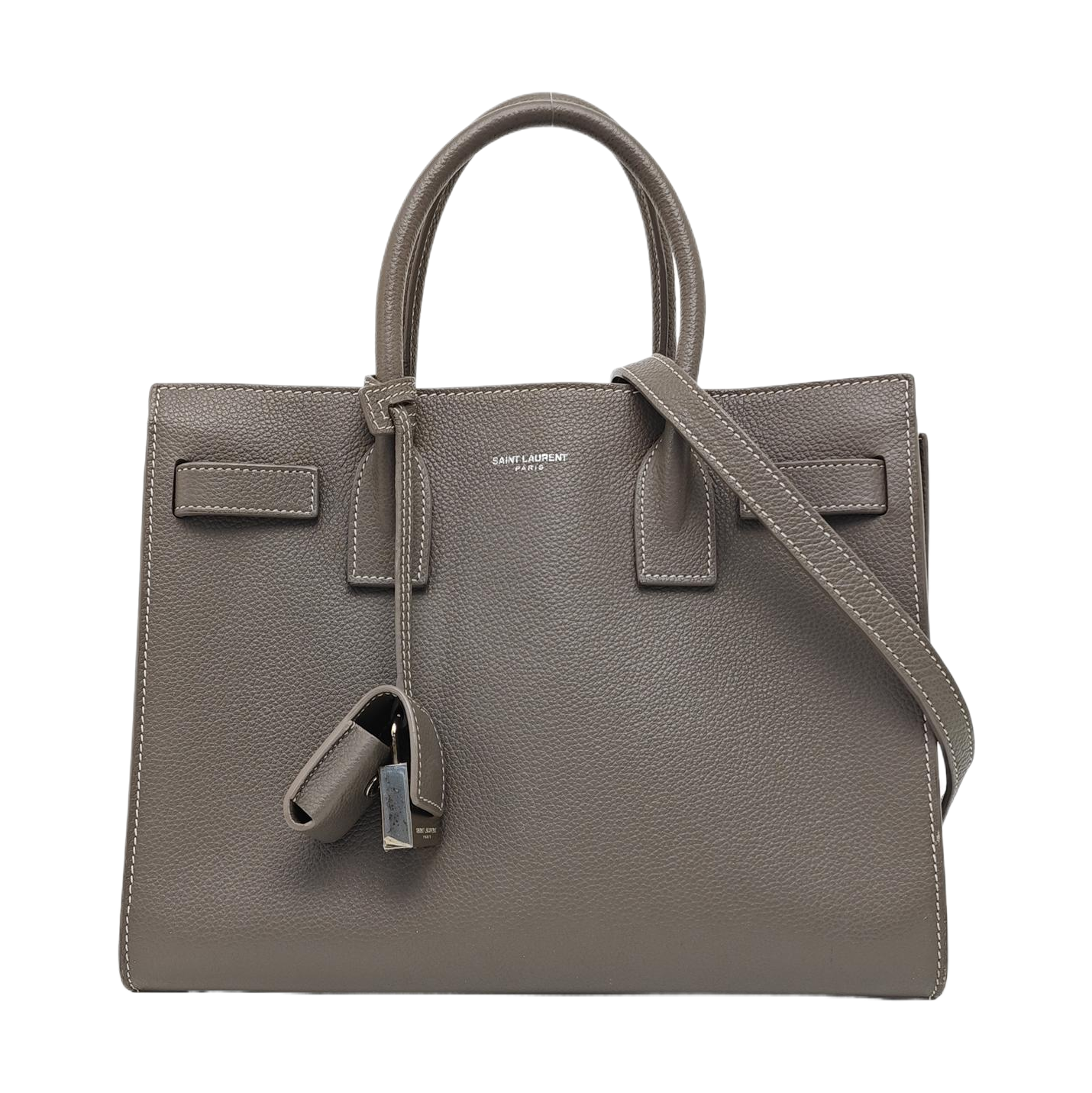 SAC DE JOUR Mini Calfskin Gray