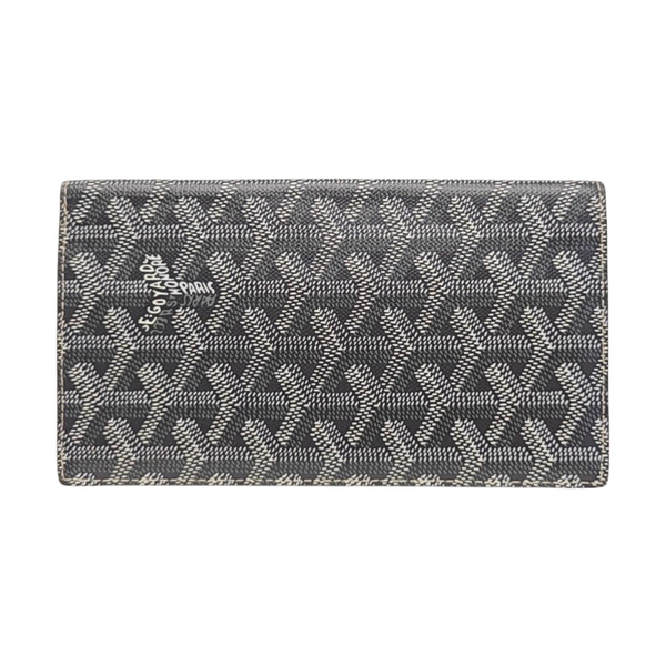 RICHELIEU Coated Canvas Gray Wallet