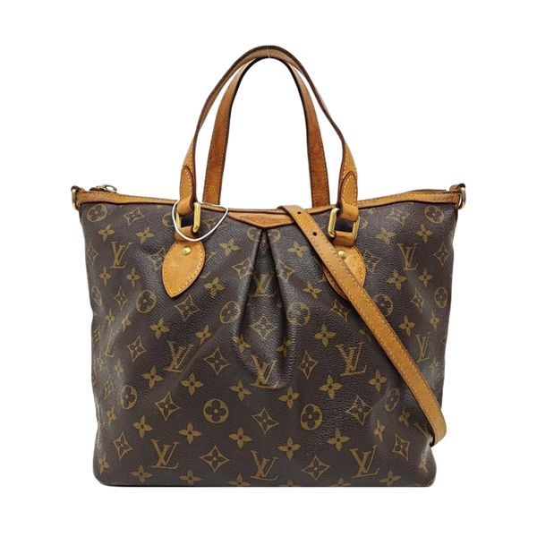 PALERMO PM Monogram Coated Canvas Brown