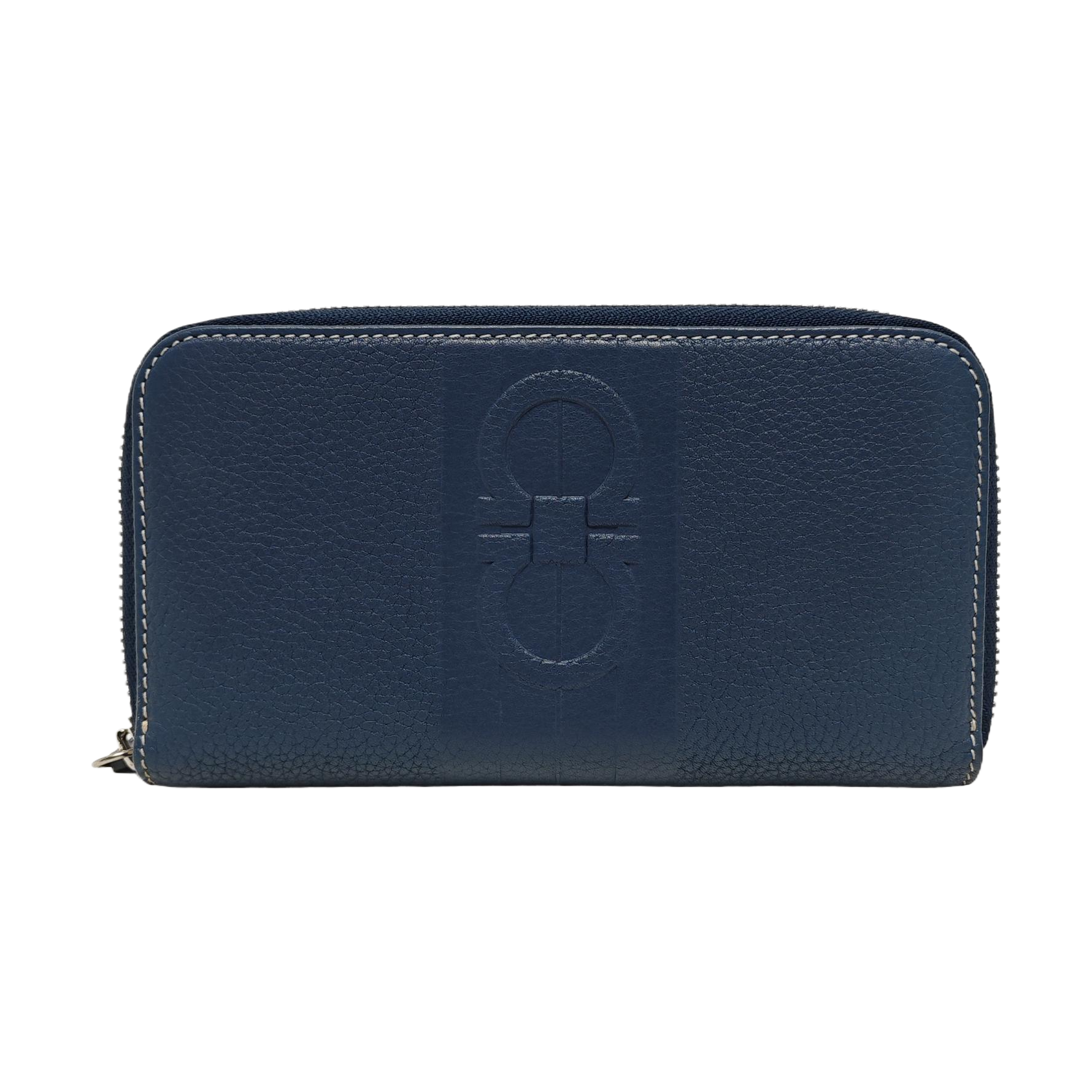 Calfskin Clutch Blue