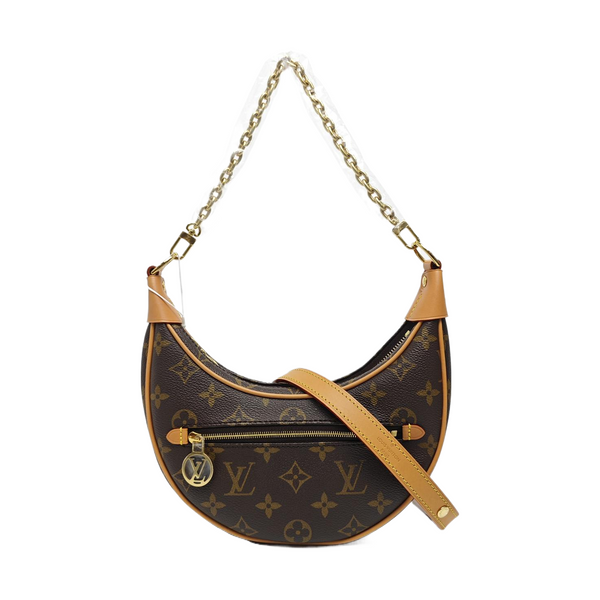 LOOP Monogram Coated Canvas Brown
