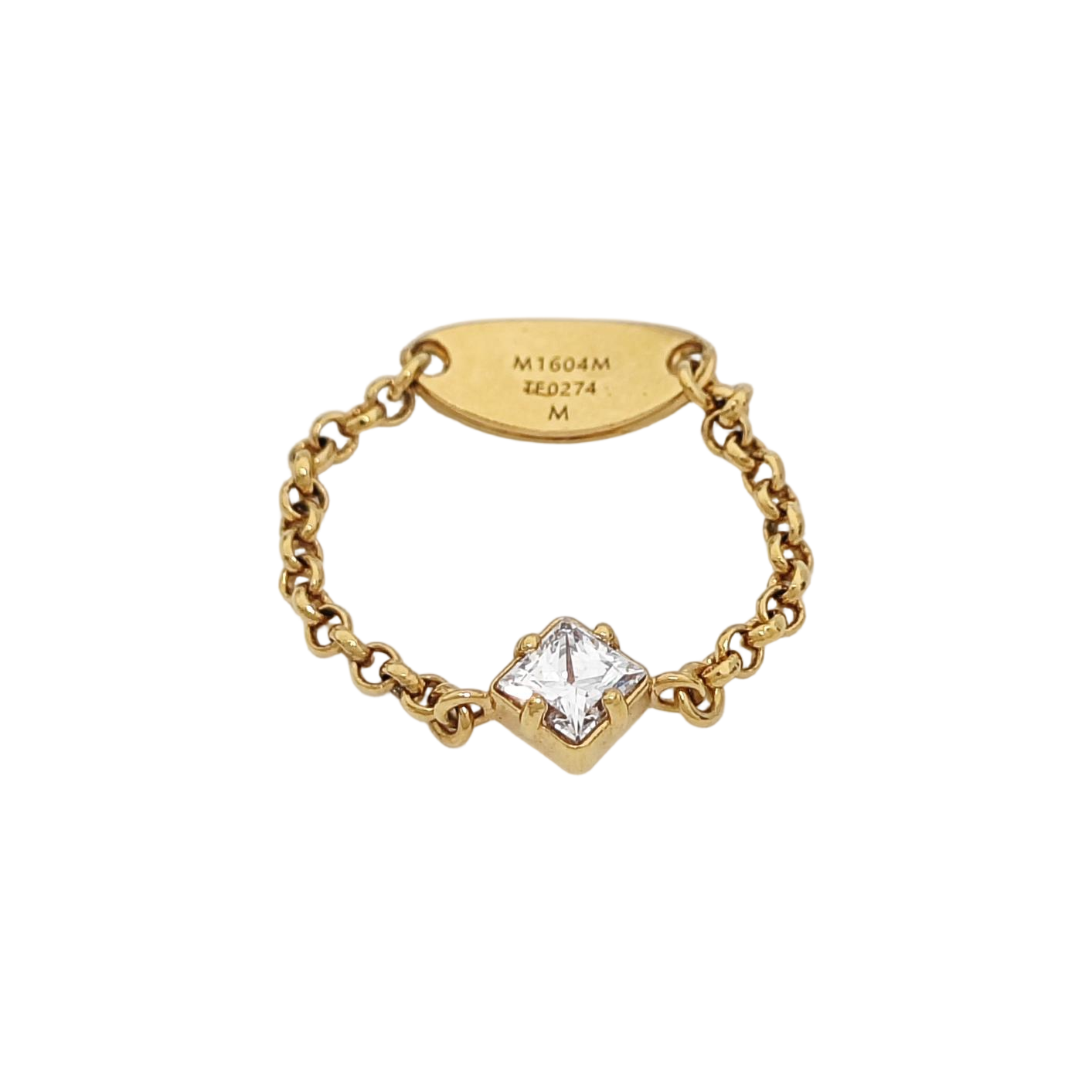 Metal Gold Ring EU 57